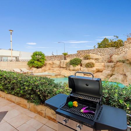 Villa & Pool Apartments In Mellieha Bay Exterior foto